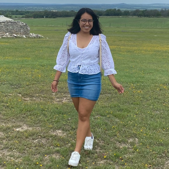 Express Jean Skirt - Picture 4 of 4